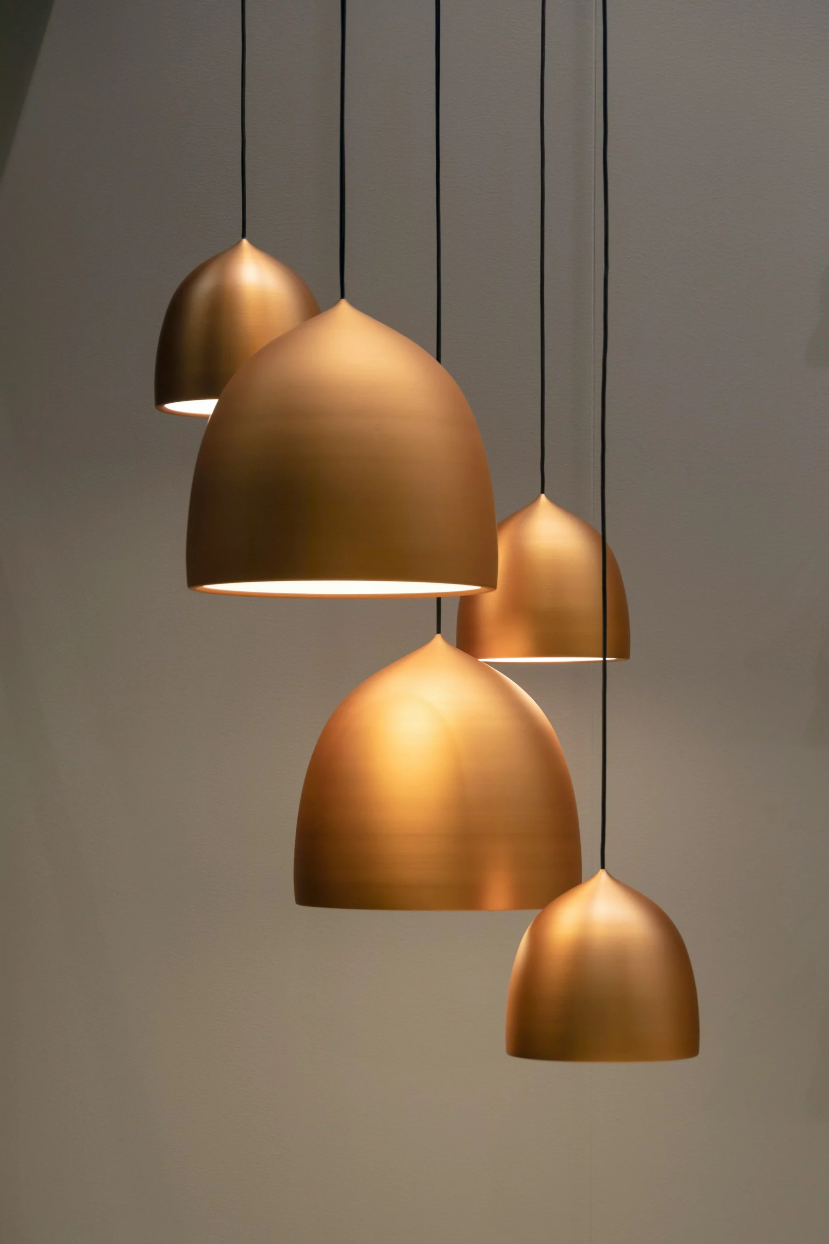 Lampes suspendues 6 tailles différentes - Trésors ravivés